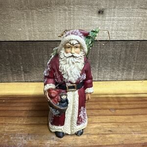 Old World Santa Ornament 6”